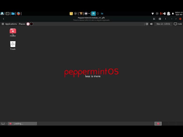 Peppermint OS Gnome Flashback Review November 22 2023