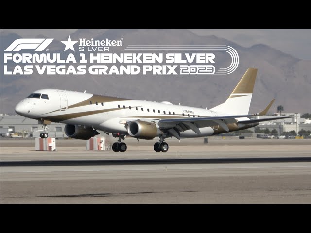 The Rich and Famous Arriving in Las Vegas For the 2023 Formula 1 Grand Prix (4K)