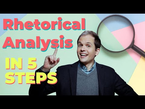 AP Lang Rhetorical Analysis in 5 Steps