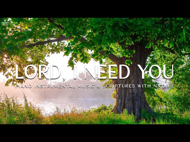 Lord, I Need You: Prayer, Christian Piano Worship With Scriptures & Nature🌿Divine Melodies
