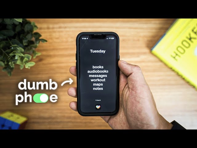 I made my smartphone into a dumbphone - how and why