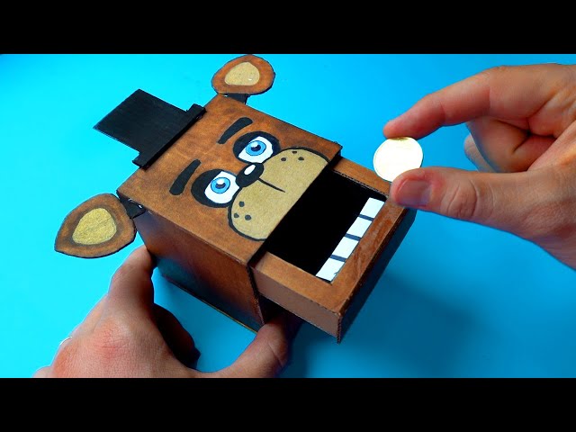 CREATE YOUR FNAF ANIMATRONICS - 9 COOL Five Nights at Freddy's DIY IDEA CHALLENGE | You cant hide