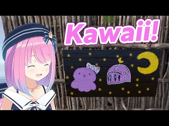 Princess Luna is happy with the sign she painted: Location of her house【RUST/Hololive Clip/EngSub】