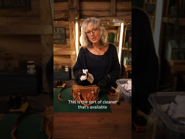 Refresh your favourite bag with Suzie’s top tips 🧼👜 #TheRepairShop #restoration #leathercare #repair