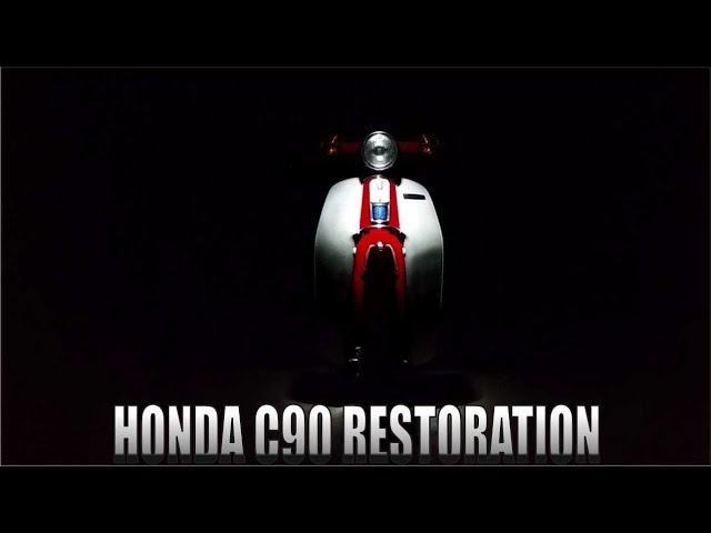The Grand Finale! -Part 6 ( Honda C90 FULL RESTORATION )