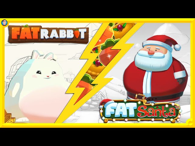 🐰 FAT RABBIT vs FAT SANTA 🎅🏻Slot Battle!!