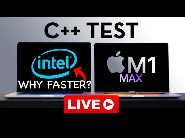 Is Intel i9 BEATING the M1 Max in C++ too? WHY?!!