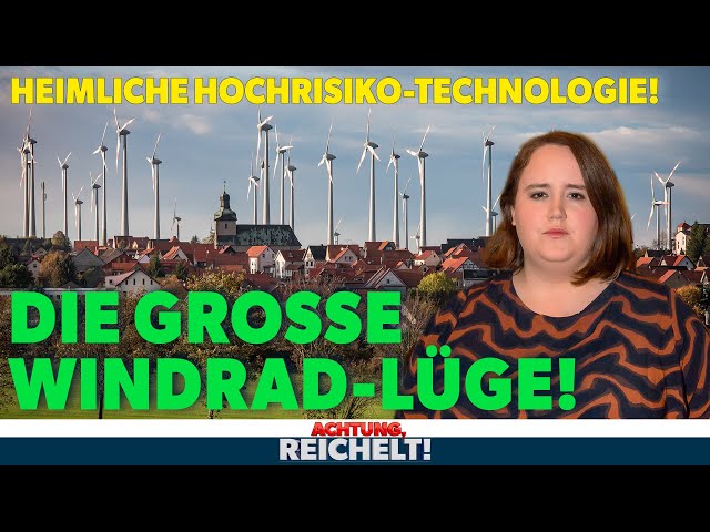 Diese Fakten über Windkraft wollen die Grünen verschweigen! | Achtung, Reichelt! vom 30. Mai 2023