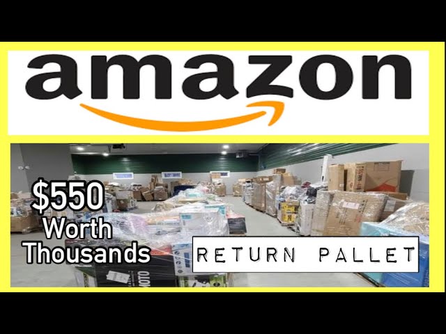 We Bought An AMAZON Returns Pallet For $550 |  Unboxing $3700 In MYSTERY Items