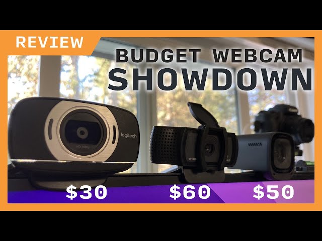 Best Webcam Under $60? Logitech C920 vs Logitech C615 vs Anker C200 | Honest Review
