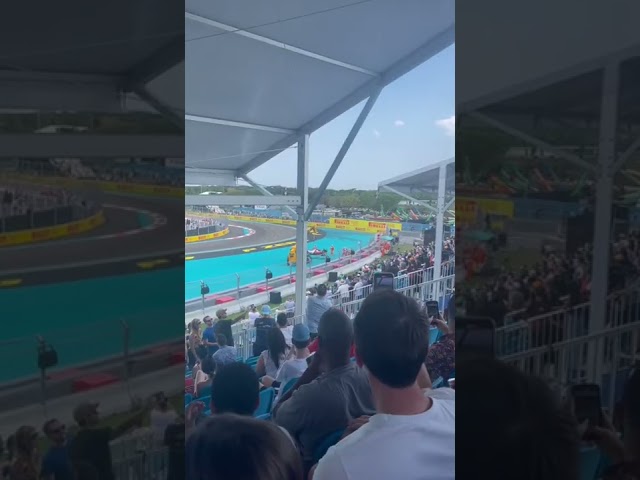 Miami F1 Free Practice 1 Highlights From Turn 7 & 8