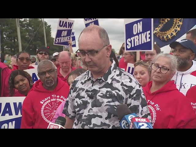 UAW President gives update on strike