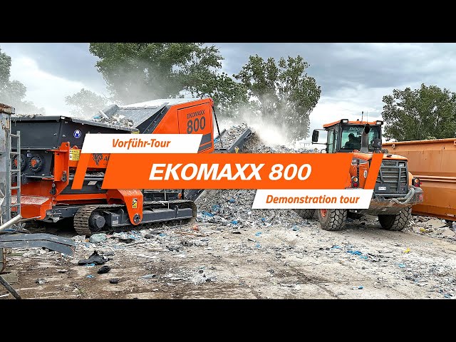 EKOMAXX 800 on demo tour in Germany