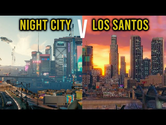 Cyberpunk 2077 vs GTA 5: How Are The Worlds Different?