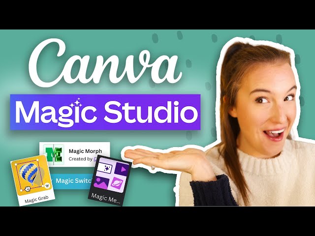 NEW CANVA AI TOOLS ✨ (how to use CANVA MAGIC STUDIO)