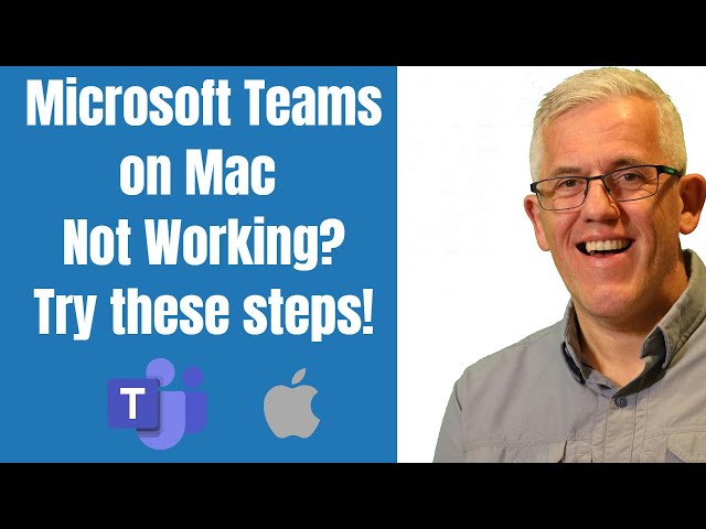 Microsoft Teams on a Apple Mac - Critical Settings