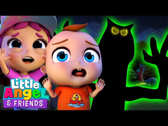 Monsters in the Dark at Camp Song | Little Angel And Friends Kid Songs