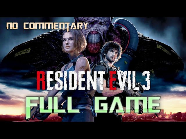 Resident Evil 3 Remake FIRST PERSON | Full Game Walkthrough | No Commentary