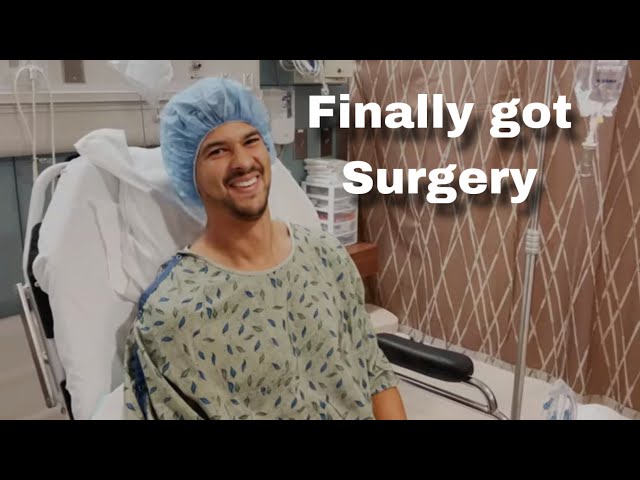 I got shoulder surgery