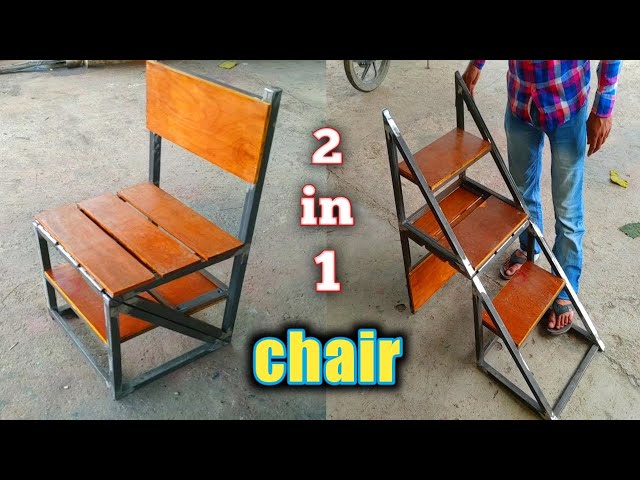 metal chair making | diy metal chair ladder | make a chair from india 2020