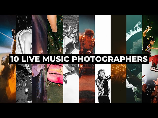 10 Live Music Photographers You Should Know | Episode 2 #Shorts