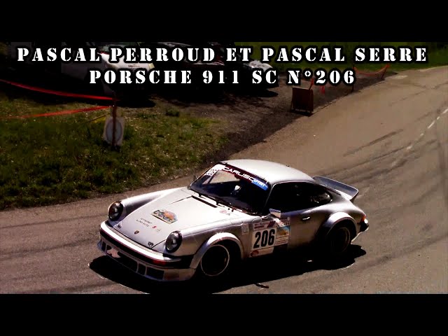 Rallye du Balcon Est du Vercors 2024 - Porsche 911 SC N°206 - Pascal PEROUD et Pascal SERRE