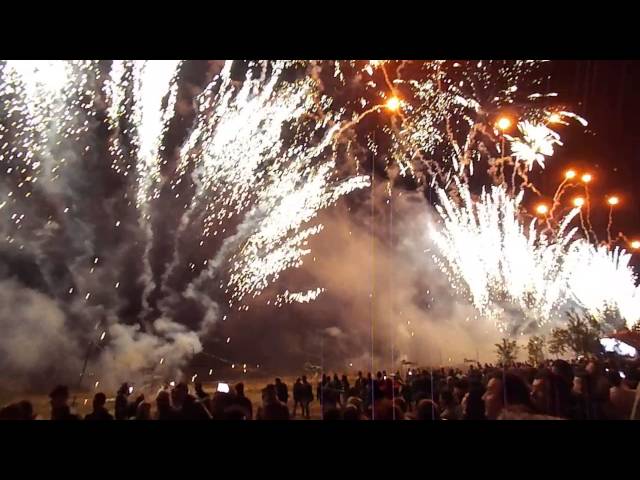 Straordinario spettacolo pirotecnico batteria sanseverese festa patronale del Soccorso 2016