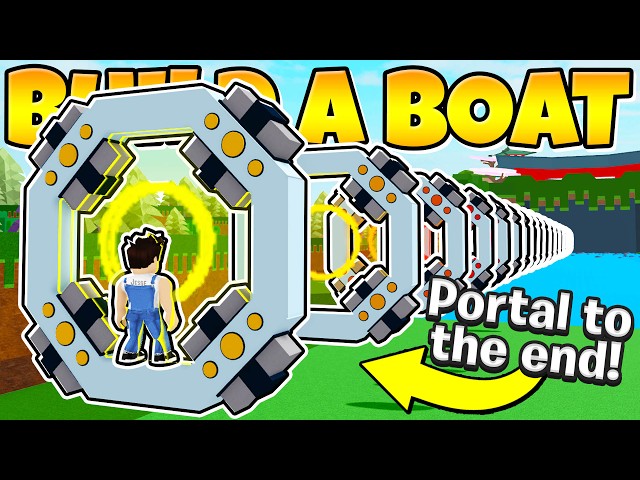 I Built the craziest AFK gold farm In Build a Boat!