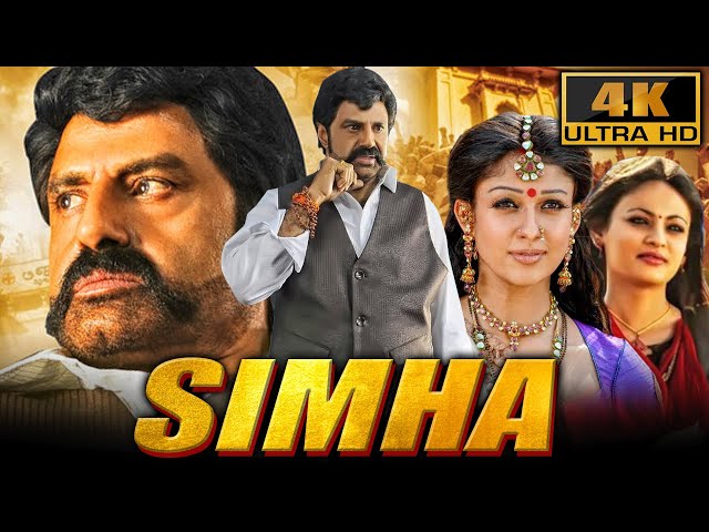 Simha (4K) - South Superhit Action Movie | Nandamuri Balakrishna, Nayantara, Sneha Ullal, Namitha