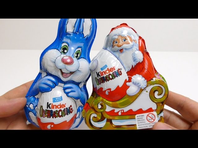Surprise Eggs - Easter Bunny & Santa Claus - Special Edition