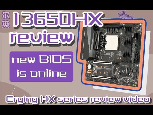 Erying HX series i5-13500HX review