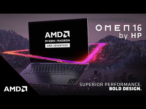OMEN 16 By HP - AMD ADVANTAGE™: Superior Performance. Bold Design.