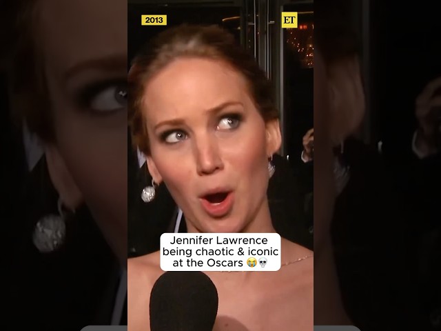 Jennifer Lawrence Being ICONIC At The Oscars