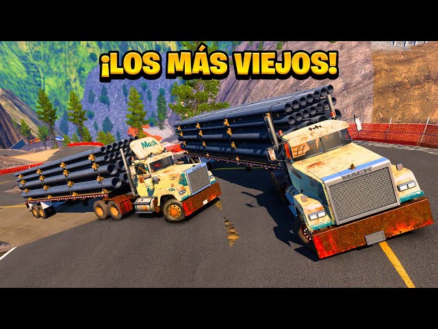 ¡CAMIONES OXIDADOS Y VIEJOS! | American Truck Simulator