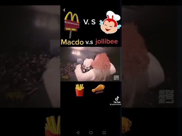 Mcdo Vs Jollibee Basilyo Fliptop Battle