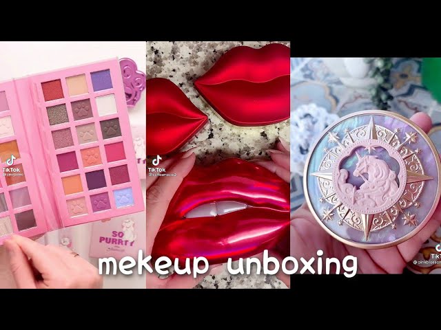 unboxing cute makeup and skincare products💄📿🛍 💫