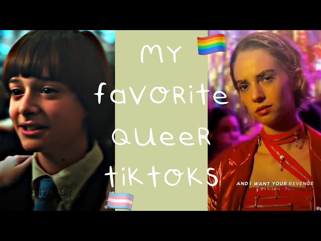 my favorite queer tiktok edits 🌈