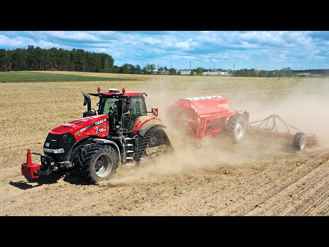 Halbraupe CASE MAGNUM 380 ROWTRAC | Horsch ▶ Agriculture Germanyy