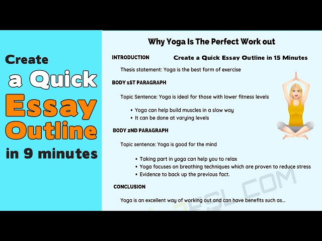 How to Write a Quick Essay Outline in English