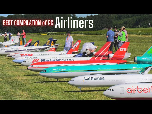 BEST COMPILATION of RC AIRLINERS