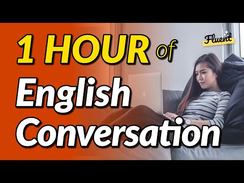 1 HOUR of English Conversational Dialogues Listening Practice