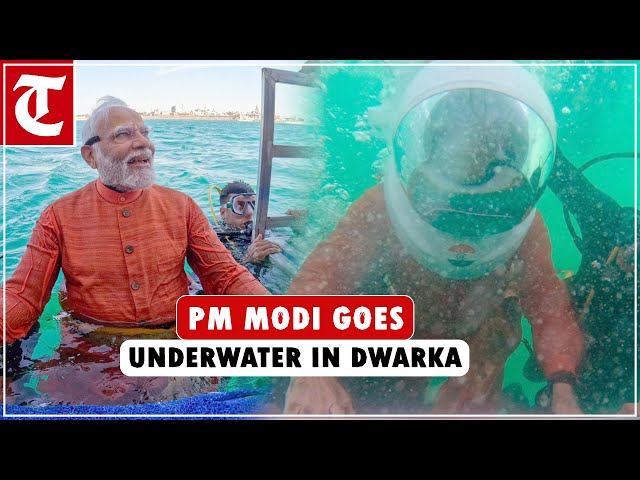 Divine experience, says PM Modi after scuba diving near Dwarka Devbhumi