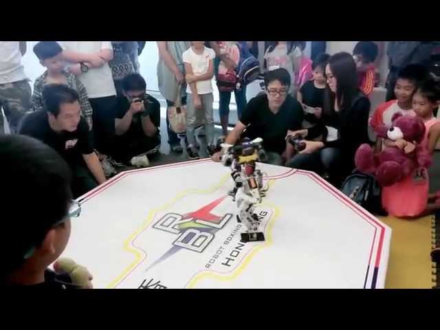 Robot Boxing League Hong Kong 2014 - Knight Templar Fight 3