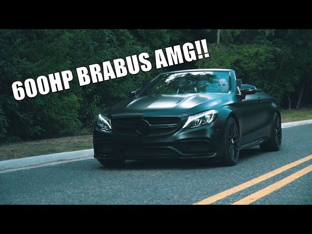 What It's Like To Own A 600HP Brabus C63S AMG!