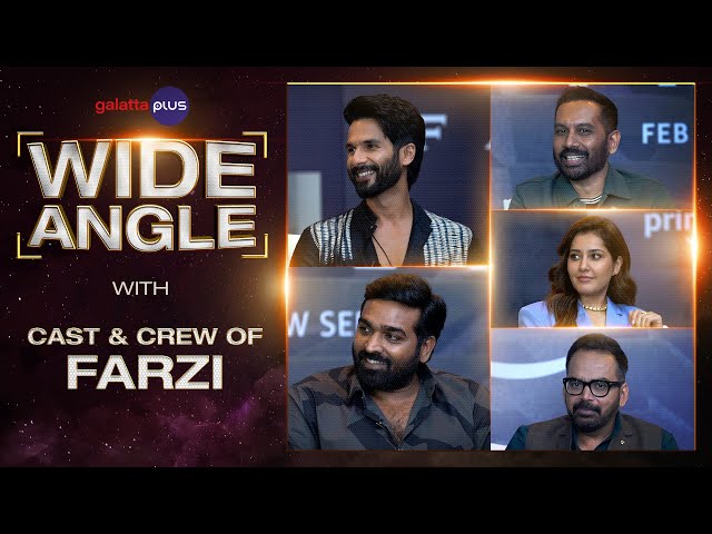 Shahid Kapoor, Raashi Khanna, Vijay Sethupathi, Raj and D.K. Interview With Baradwaj Rangan | #farzi