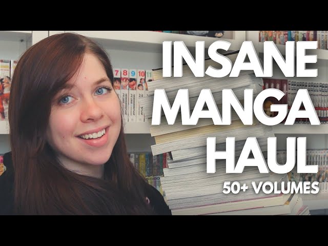 INSANE Manga Haul | 50+ VOLS