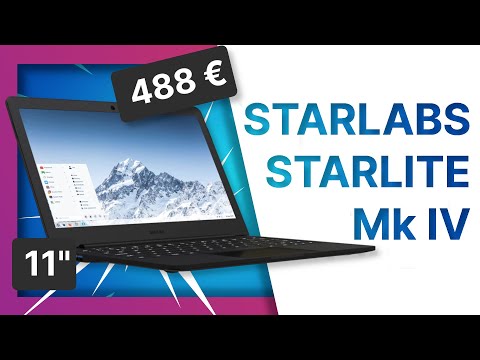 StarLite Mk IV: the MOST PORTABLE laptop with Linux!