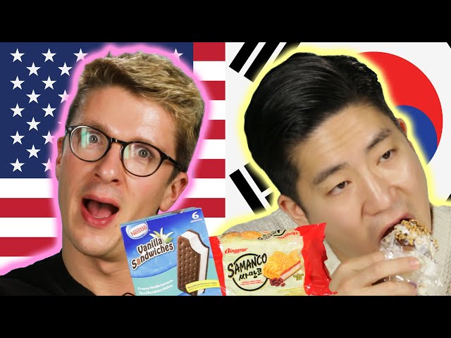 Americans & Koreans Swap Ice Cream