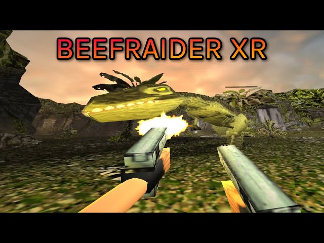 Become Lara Croft In Tomb Raider 1996 On Meta Quest - Beefraider XR
