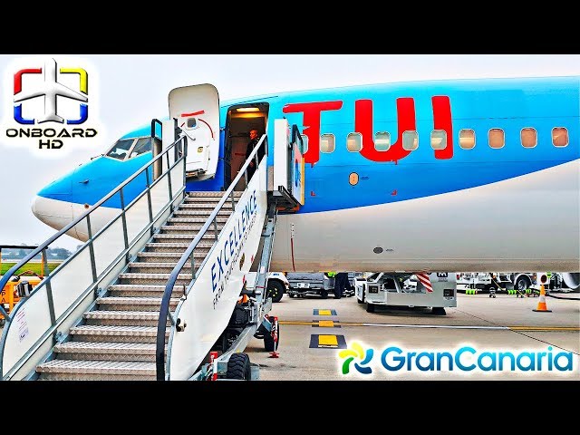 TRIP REPORT | TUI: A Real Holiday Flight! ツ | London-Gatwick to Gran Canaria | Boeing 737